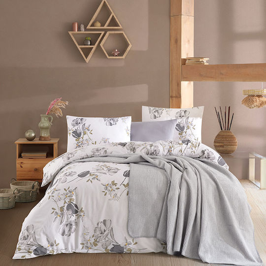 Nazenin Set Double 200x220 Parlin Grey