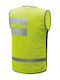 T.ur Comfort Summer Men's Motorcycle Vest Yellow