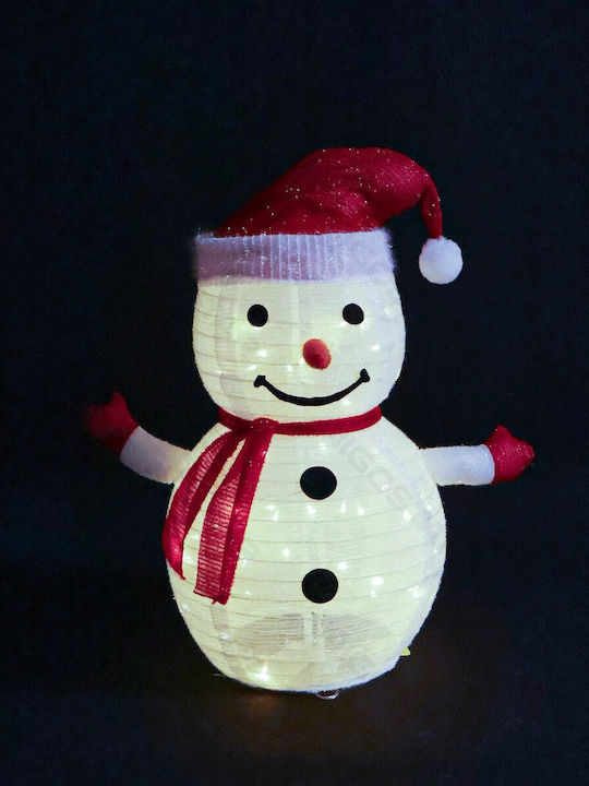 Christmas Snowman Led 70cm 50 Cold White Lights – Indoor Outdoor Home Theory
