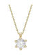 Kiriakos Gofas Charm Solitärring aus Gold 14K