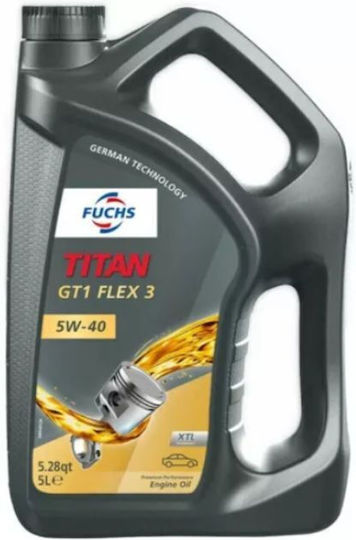 Fuchs Titan GT1 Flex 3 Масло за Автомобили 5W-40 5лт