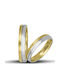 Themelidis Jewels Wedding Rings Bicolour 14K