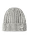 Kids Beanie Knitted Gray