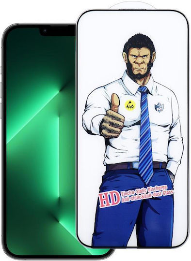 Iphone 13 Pro Gorilla Explosionssicheres Anti-Fingerprint Hd Gehärtete Glasfolie