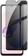 Redmi 13c 5g Kalebol High-Aluminum Screen-Printed Full-Coverage Black-Border Privacy Tempered Glass Film