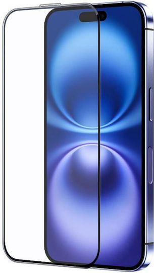iPhone 16 Remax Future Series WL-07 Folie Tempered Glass HD Cu Margine Arc Mare