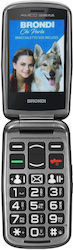 Brondi Amico Sicuro Plus Dual SIM Mobile with Large Buttons Black