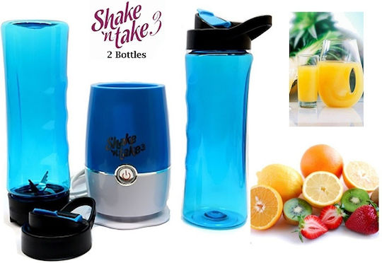 Μπλέντερ με Πλαστική Κανάτα 400 ml 180W Μπλε 0401000-8108