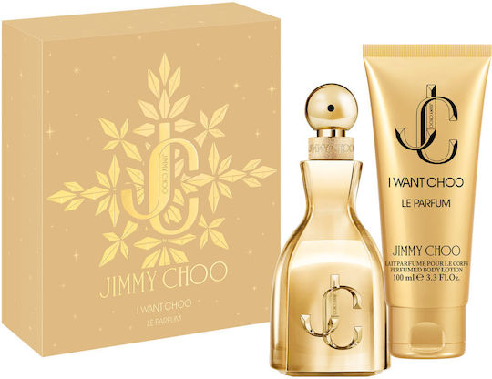 Jimmy Choo I Want Choo Parfum Γυναικείο Αρωματικό Σετ Parfum 60ml + Body Lotion 100ml