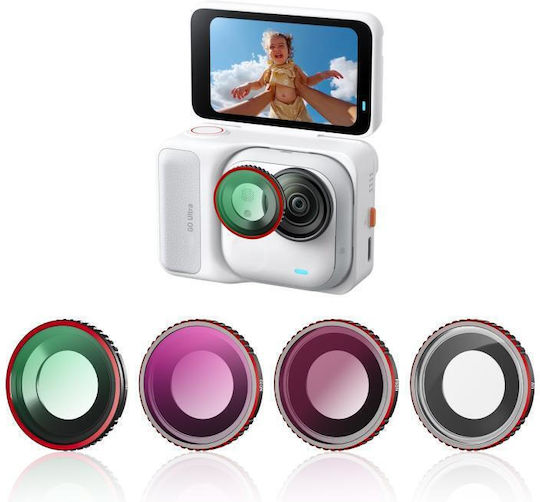 Insta360 Go Ultra Startrc Φίλτρο 4 1 Nd32/64 Uv Cpl Action-Kamera-Filter