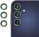 Kalebol Camera Protection Tempered Glass Green for the Samsung Galaxy A25 5G