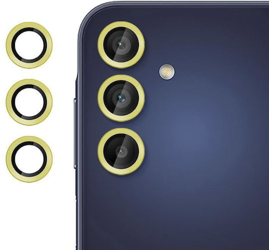 Kalebol Προστασία Κάμερας Tempered Glass Χρυσό για το Samsung Galaxy A25 5G