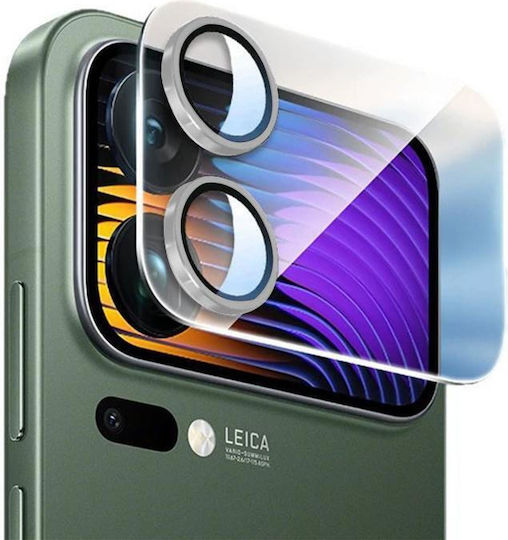Kalebol Camera Protection Metal Frame Silver for the Xiaomi 17 Pro
