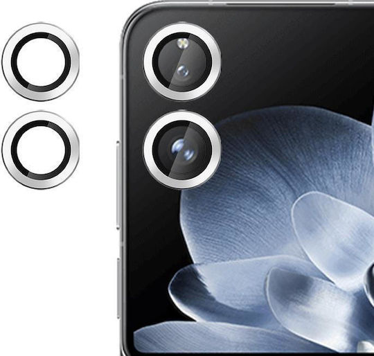 Kalebol Προστασία Κάμερας Tempered Glass Ασημί για το Xiaomi Mix Flip