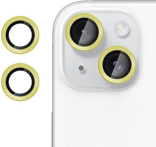 Kalebol Camera Protection Tempered Glass Gold for the iPhone 13 mini
