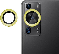 Kalebol Προστασία Κάμερας Tempered Glass Χρυσό για το Huawei P60, P60 Pro, P60 Art Kalebol Προστασία Κάμερας Tempered Glass Χρυσό για το Huawei P60, P60 Pro, P60 Art