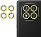 Kalebol Camera Protection Tempered Glass Gold for the Redmi Note 14 Pro 4G