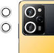 Kalebol Camera Protection Tempered Glass Silver for the Xiaomi Poco X5 Pro