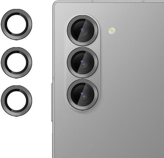 Kalebol Προστασία Κάμερας Tempered Glass Μαύρο για το Samsung Galaxy Z Fold6