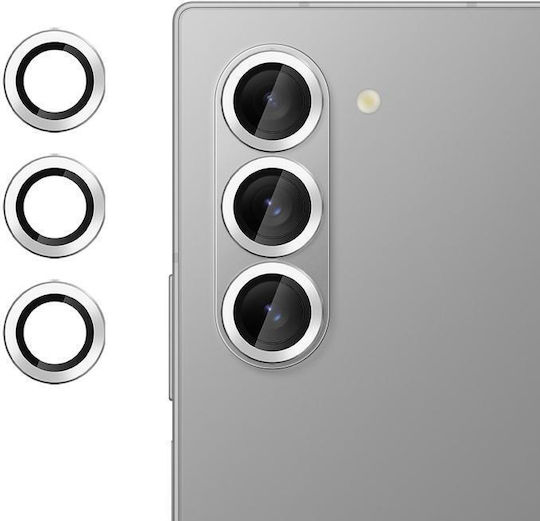 Kalebol Προστασία Κάμερας Tempered Glass Ασημί για το Samsung Galaxy Z Fold6