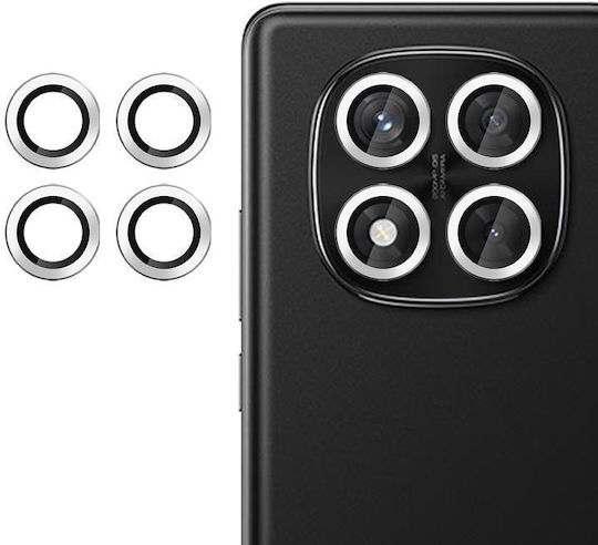 Kalebol Προστασία Κάμερας Tempered Glass Ασημί για το Redmi Note 14 Pro 4G