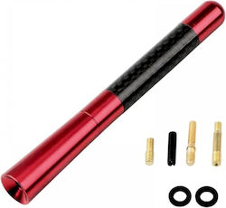 Car Antenna Roof Threaded in Red Color