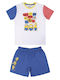Minions Pijama pentru copii Din bumbac White / Blue