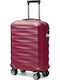 Puccini Cairo Kabinenreisekoffer Hartschalen Burgundy mit 4 Räder ABS030C-3B