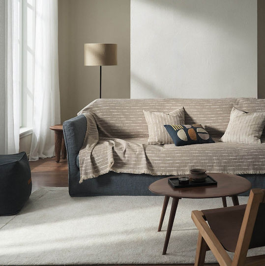 Gofis Home Opal Sofa Throw Jacquard 148x250cm Opal Gray 148/15