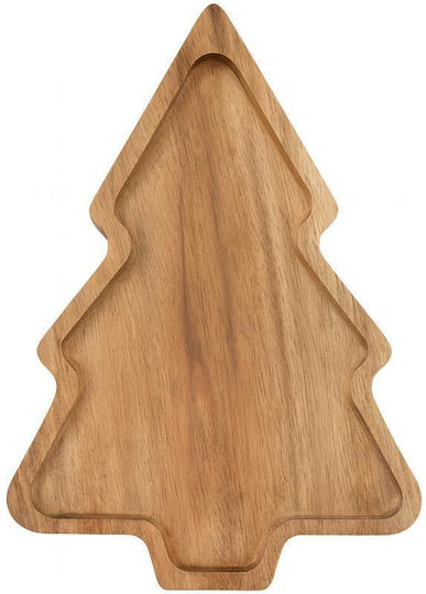 Next Weihnachtliche Teller Holz L28.5xB20cm.