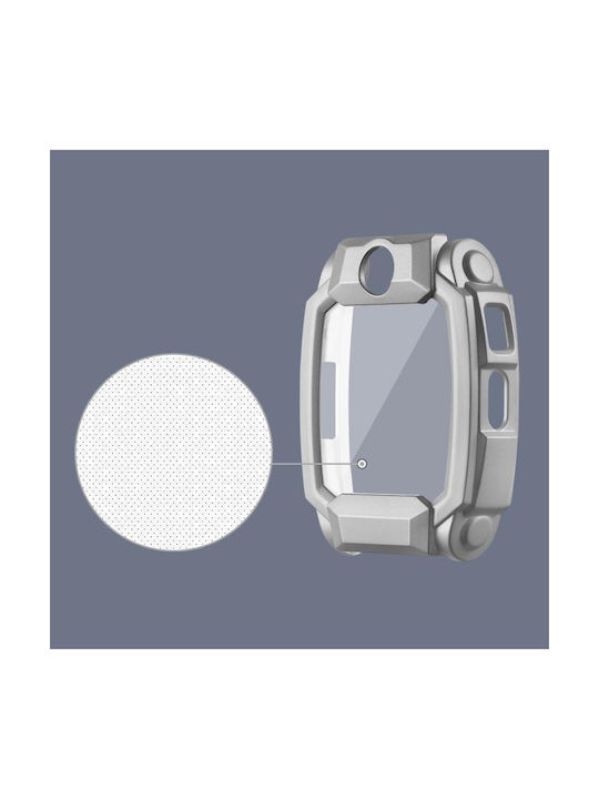 Watch Plastic Case in Silver color for Imoo Watch Phone Z10