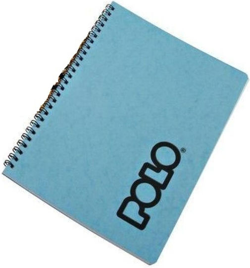 Polo Spiral Notebook Ruled B5 Note Light Blue 1pcs