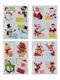 Коледни Стикери 3d Holiday Friends Големи