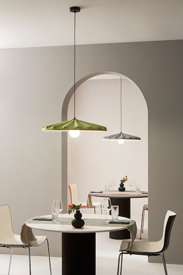 Fan Europe Wimbledon Ceiling Light Green