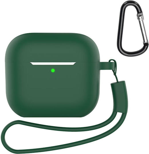 Curea Husă în culoarea Verde pentru Apple AirPods 4