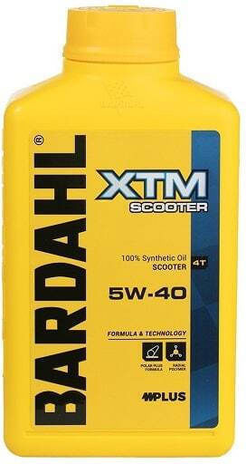 Bardahl XTM Scooter Synth 5W-40 Συνθετικό Λάδι Μοτοσυκλέτας για Τετράχρονους Κινητήρες 1lt