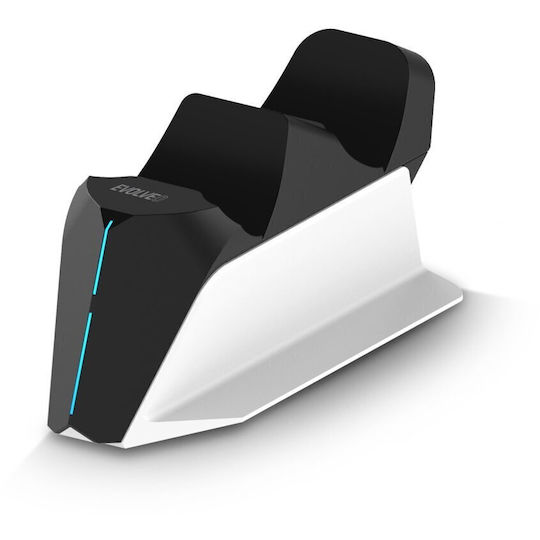 Evolveo Dockcharge Stație de încărcare pentru 2 controllere PS5 Alb