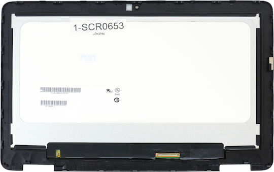 Οθόνη 11.6" Touch / IPS / LED / 60Hz 1366x768 Glossy 40 Pin για Laptop Dell Chromebook 11 3100 2-in-1 1-SCR0653