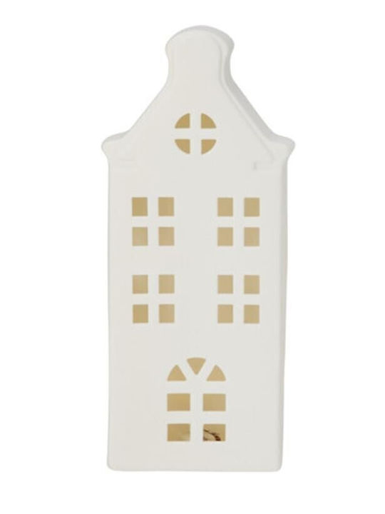 Koopman Crăciunescă Iluminată Decorativă Ceramică Scenă 23.5cm.