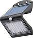 Goobay Montat pe perete Lampă Solară 4W 125lm Alb Natural 4000K cu Senzor de Mișcare IP65