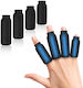 Hydrogel Finger Protector Solid Ice Black 2 Long 2 Short