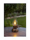 Metallic Lantern Led Dimmer Antique Gold 10.5×13.5×20.5cm