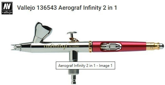 Infinity By Vallejo Two In One Nozzle Set 0.15 0.4 Mm Fine Line Cup 2