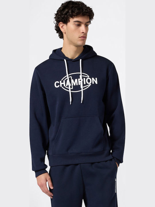 Champion Ζακέτα με Κουκούλα Navy