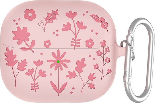 Hülle Silikon in Rosa Farbe für Galaxy Buds3