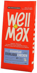 Wellmax Essential Суха Храна За Котки За Кастрирани Котки Пилешко 14кг