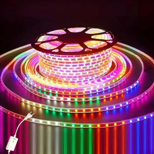 Водоустойчива LED Лента 220V 10м Тип SMD2835