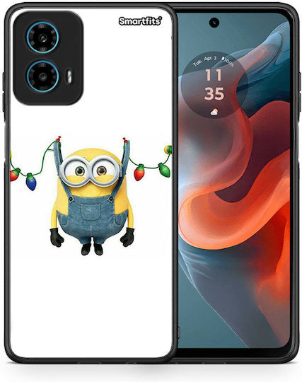 Xmas Minion Lights Motorola G34 5g Θήκη
