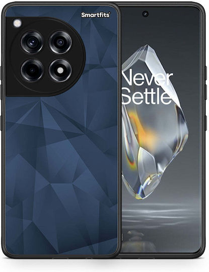 Geometrische Blaue Abstrakte OnePlus 12R Handyhülle