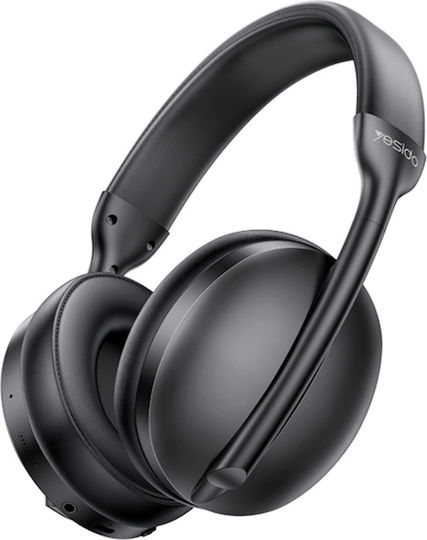 Yesido EP08 Ασύρματα Bluetooth Over Ear Ακουστικά Μαύρα